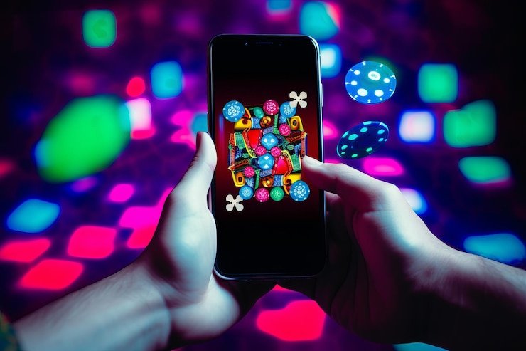 Pengguna mobile membaca bantuan akun dengan aman